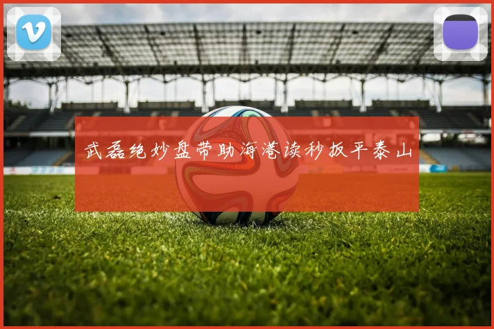 武磊绝妙盘带助海港读秒扳平泰山