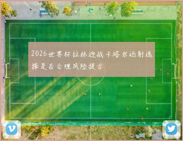 2026世界杯拉林迎战卡塔尔远射选择是否合理风险提示